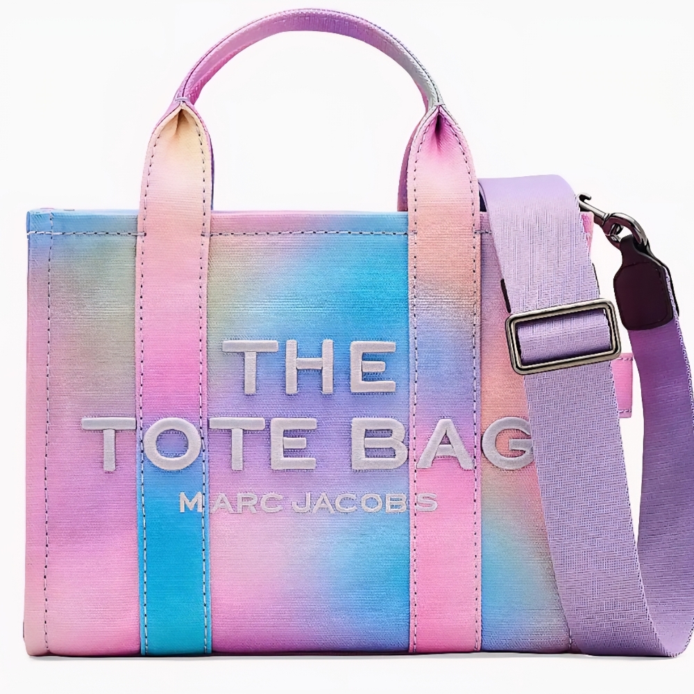 Marc Jacobs Airbrush Small Canvas Tote Bag